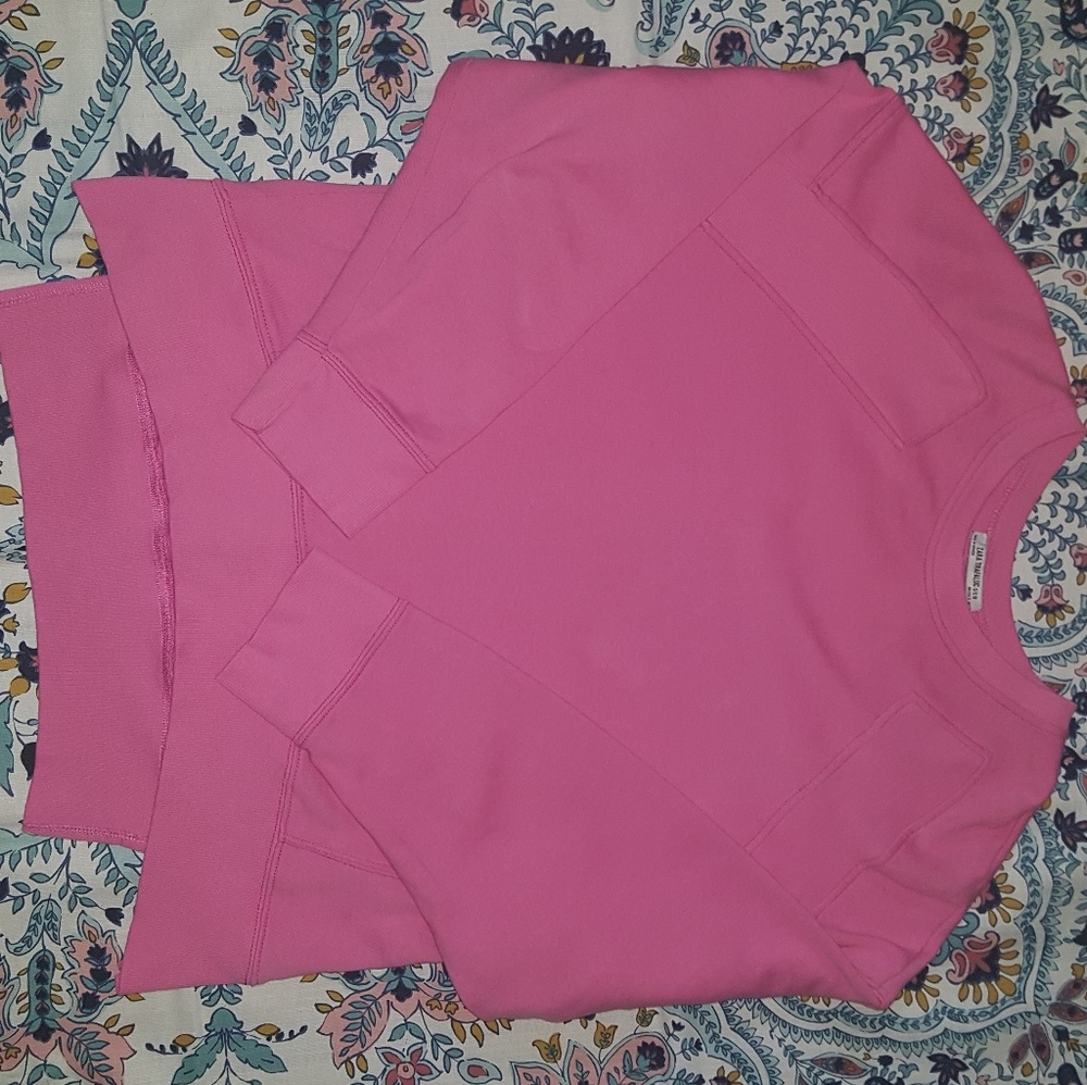 Pink Zara Trafaluc sweater